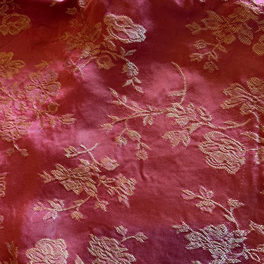 ISO Bella Notte Colette Euro Sham in Red/Tuscan